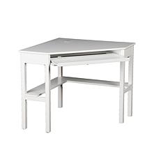 Corner Computer Desk - White