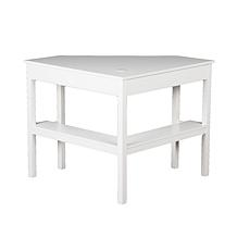 Corner Computer Desk - White