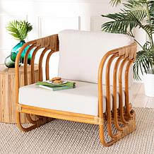 Corsa Bohemian Rattan Arm Chair with Cushions