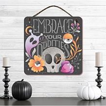 Courtside Market 12" x 12" Embrace Hanging Sign
