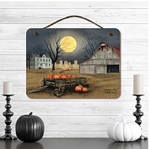 Courtside Market 12" x 16" Harvest Moon Hanging Sign