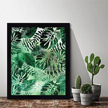 Courtside Market 8" x 10" Framed Acrylic Wall Art - Jungle Green