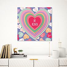 Courtside Market Be Kind 16x16 Canvas Wall Art