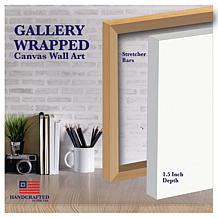 Courtside Market Canvas Wall Art - Winter Frosted, 16" X 20"