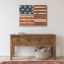Courtside Market Flag of Independence 30" x 40" Canvas Wall Art
