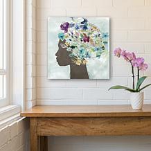 Courtside Market Flower Power Beauty II Canvas Wall Art - 24" x 24"