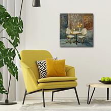 Courtside Market French Cafe 16x16 Gallery-Wrapped Canvas