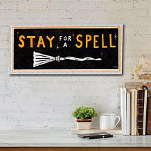 Courtside Market Frightfully Wicked VII 12"x24" Canvas Wall Art