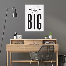 Courtside Market Love Big Canvas Wall Art - 18" x 26"