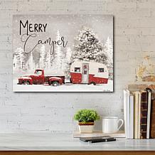 Courtside Market Merry Camper 20x24 Canvas Wall Art