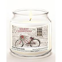 Courtside Market Soy Candle w/ Essential Oils + Lid - Merry Christmas