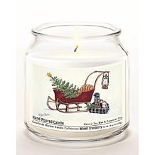 Courtside Market Soy Candle w/ Essential Oils + Lid - Santa's Sleigh