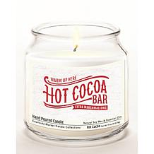 Courtside Market Soy Candle with Essential Oils + Lid - Hot Cocoa Bar