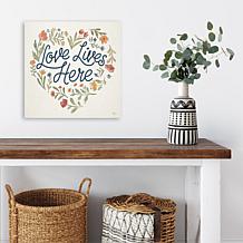 Courtside Market Spiced Petals VII 24x24 Canvas Wall Art