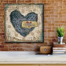 Courtside Market Start Each Day 30" x 30" Canvas Wall Art