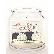 Courtside Market Thankful Pumpkin Brown Sugar Vanilla Soy Wax Candle