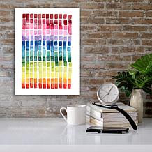 Courtside Market Under the Rainbow I 12" x 18" Canvas Wall Art