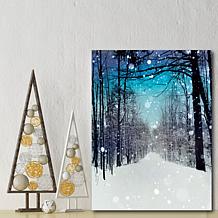 Courtside Market Winter Wonderland 30x40 Canvas Wall Art
