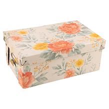 Craft Buddy Antique Floral Stacking Storage Boxes 3-piece Set
