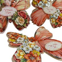 Craft Buddy Butterfly Cards and Envelopes - Set of 32