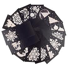 Craft Buddy Crystal & Pearl Art Greeting Cards