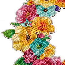 Craft Buddy Crystal Art 14.5" Spring Wreath Kit