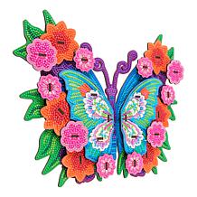 Craft Buddy Crystal Art 3D Butterfly Hanging Decoration Kit