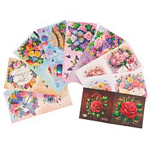Craft Buddy Crystal Art Christmas and Every Day Card-Making Kit