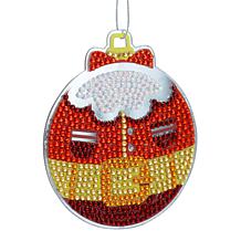 Craft Buddy Crystal Art Christmas Ornaments