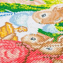 Craft Buddy Crystal Art Peter Rabbit, Kitten, & Bunnies 2pk Canvas Kit
