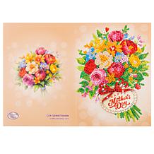 Craft Buddy Crystal Art Spring and Easter Card-Making Kit