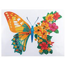 Craft Buddy Crystal Art Wall Stickers - Butterflies