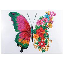 Craft Buddy Crystal Art Wall Stickers - Butterflies