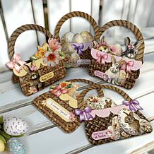 Craft Buddy Easter Basket Paper Crafting Card Kit