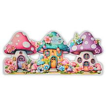 Craft Buddy Paper Craft Fairy Mushroom House Card Set