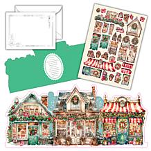 Craft Buddy Sweet Village Papercrafting Holiday Card