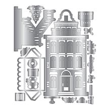Crafter's Companion 3D House Stamp, Stencil & Die Set