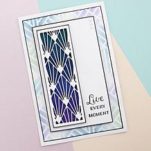 Crafter's Companion Art Elements Stamp, Die and Stencil Set