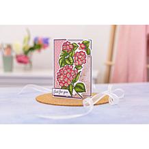 Crafter's Companion Bloom & Grow Floral Statement Stamp and Die Set