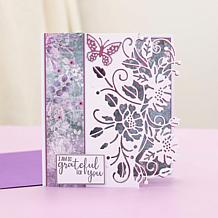 Crafter's Companion Dragonflies & Camellias Create-a-Card Dies