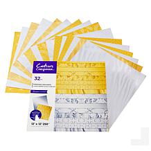 Crafter's Companion Every Day Opulence Luxury Mirror 32-Sheet Card Pad