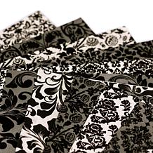 Crafter's Companion Flocked Damask 12" x 12" Paper Pad - 24 Sheets
