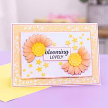 Crafter's Companion Floral and Flutter Stamp and Die Set