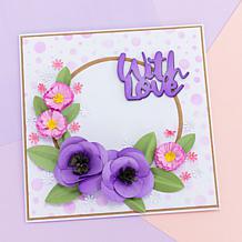 Crafter's Companion Fringed Scissors and 5" x 7" Sheet Paper Pack