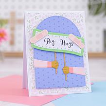 Crafter's Companion Hold that Thought Stamp and Die Set