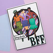 Crafter's Companion Ladies Through the Ages Stamp and Die Set