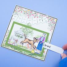Crafters Companion Motion Friends Stamp and Dies