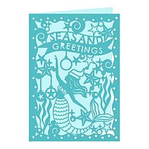Crafter's Companion Non-Traditional Create-a-Card Mermaid Die Set