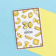 Crafter's Companion Pasta La Vista Stamp & Die Collection