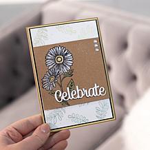 Crafter's Companion Pearl Powder Stamp and Stencil Set